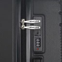 Валіза велика Semi Line 28 дюймів (L) ABS-Plastic Black (T5789-3) - мініатюра 7