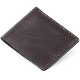 Шкіряне портмоне Grande Pelle 9х10х1 см acs0014771 - мініатюра 2