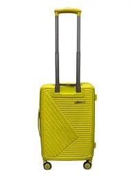 Валіза мала ручна поклажа Milano bag 050 поліпропілен S Жовтий - мініатюра 3