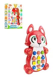 Детский развивающий телефон 7614 (укр.) с проектором 7614-4 (Котик)