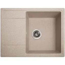 Гранитная кухонная мойка Romzha Jorum 65 Bezhvy (401) с крылом