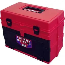 Ящик Meiho Trendy 8200 420x245x326mm Red