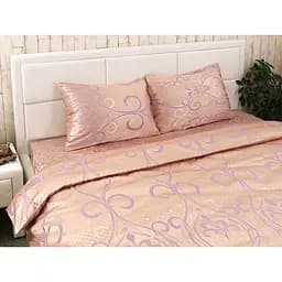 Комплект постільної білизни Руно АЖ Бежевий, набивний сатин, полуторний (1.137АЖ_БежевийА)