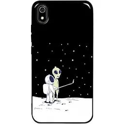 Чехол-накладка Toto Pure TPU 2 mm Print Case Xiaomi Redmi 7A #40 Ufo Moon Black
