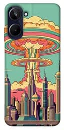 Чехол Demsky Сolorful explosion для Realme 10 4G