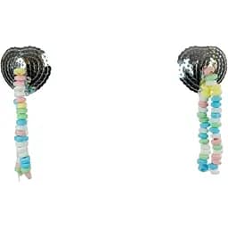 Наклейки на соски с конфетами Spencer & Fleetwood Candy Nipples Tassels мульти