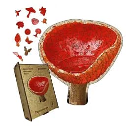 Дерев'яний фігурний пазл Саркосцифа, А1, Картонна коробка 500+ елементів