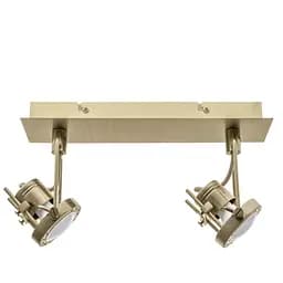 Светильник Brille настенный-потолочный спот поворотный накладной лофт HTL-192/2 GU10 AB