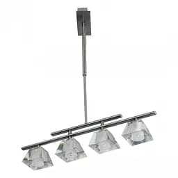 Люстра подвесная Brille галогенная в спальню G9 20W PN (BR-574S/4)