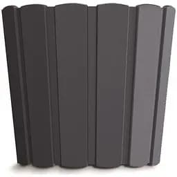Горщик для квiтiв Prosperplast Boardee Basic круглий, 150 мм, антрацит (25487-433)