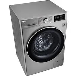 Пральна машина LG з фронтальним завантаженням F4V7VW9T, 9кг, 1400, A+++, Пар, глибина 56см, Дисплей, Інвертор, Сріблястий (F4V7VW9T) - мініатюра 3