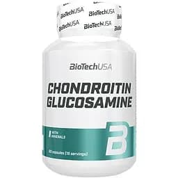 Препарат для суглобів і зв'язок BioTech Chondroitin Glucosamine, 60 капсул