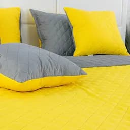 Подушка Руно 40х40 декоративна Yellow Grey 311.52_Yellow Grey - мініатюра 6