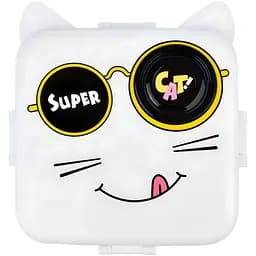 Герметичный детский ланч-бокс Cat 1590 мл белый