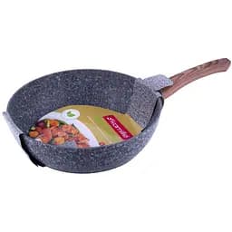 Сковорода-сотейник с антипригарным покрытием Kamille 26 см Серая 000274950