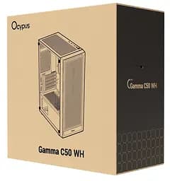 Корпус OCYPUS GAMMA C50 WH (GAMMA-C50-WHG000XX-GL) Без БП - мініатюра 10