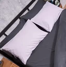 Набір наволочок Moon&Star Бязь Gold Люкс Orchid Gray 70х70 см 2 шт - мініатюра 2