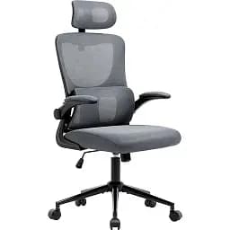 Офисное кресло GT Racer X-5728, черно-серое (X-5728 Black/Gray)