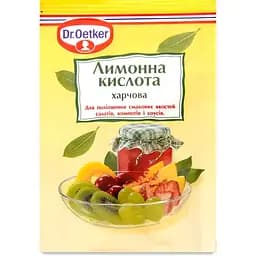 Кислота лимонна Dr.Oetker 8 г (395737)