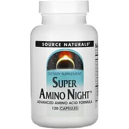 Амінокислотний комплекс для сну Source Naturals Super Amino Night 120 капсул