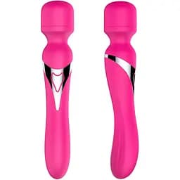 Вибратор B - Series Fox Dual Massager Pulsator 22.6 см (розовый)