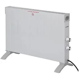 Конвекторний обігрівач Kumtel HC-2947 регулювання потужності з ніжками 2500 Вт Білий