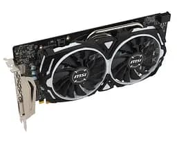 Відеокарта MSI AMD Radeon RX 580 8Gb Armor OC (Radeon RX 580 ARMOR 8G OC) (GDDR5, 256 bit, PCI-E 3.0 x16) Б/в - мініатюра 8