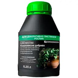 Добриво Plantin Growstim Rougevert для декоративно-листяних рослин 250 мл