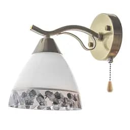 Бра Brille LK-611W/1 E27 AB/BL направленного света настенное накладное классическое