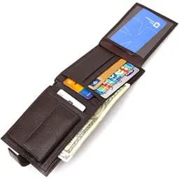 Чоловічий шкіряний гаманець Canpellini 12.2х9.5х2 см acs0025583 - мініатюра 5