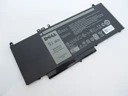 Акумулятор для ноутбука Dell Latitude E5550 G5M10, 6460 mAh (51Wh), 4cell, 7.4V, Li-Po, чорний - мініатюра 2