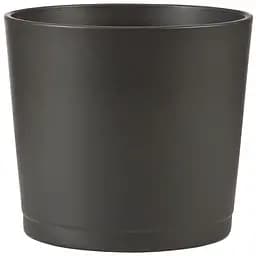 Кашпо для квітів Scheurich керамічне 22 см антрацит (4050804000399)