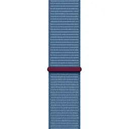 Смарт-годинник Apple Watch Series 9 GPS 45mm Silver Aluminum Case with Winter Blue Sport Loop [MR9F3] [95103] - мініатюра 3