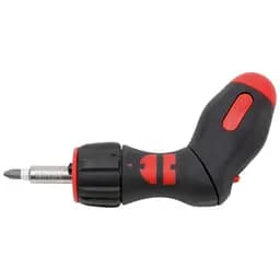 Отвертка Wurth Zebra с подсветкой, пистолетообразная рукоятка, магазин бит на 7 шт. (06136401)