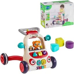 Дитяча розвиваюча каталка з ігровим центром, музикою та підсвічуванням