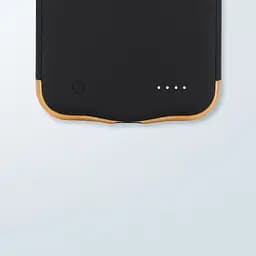 Чохол-акумулятор XON PowerCase для iPhone 13 5500 mAh Чорний/Золотий (PCBS1113155G 2957) - мініатюра 4