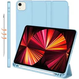 Чохол-книжка CDK для Apple iPad Air 10.9" 4gen 2020 екокожа/силікон Smart Case cлот стилус (011190) white