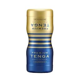 Мастурбатор Tenga Dual Feel Cup Premium: Двосторонній, 2 незалежні канали, Преміальна якість та подвійна насолода