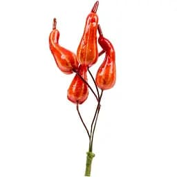 Гарбуз грушоподібний декоративний Yes! Fun 4 см Гелловін 5 шт. (974138)