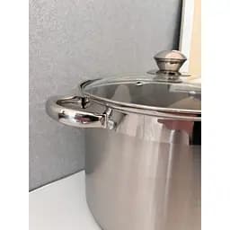 Каструля Vinnarc Classic Індукція нержавіюча з кришкою 11 л 26х21см  (5311-VN) - мініатюра 4