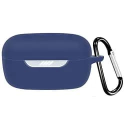 Чохол-накладка DK Silicone Candy Friendly із карабіном для JBL Live Free NC+ (dark blue)