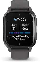 Смарт-годинник Garmin Venu Sq 2 Slate Aluminium Bezel with Shadow Grey Case and Silicone Band [010-02701-10] [78781] - мініатюра 4