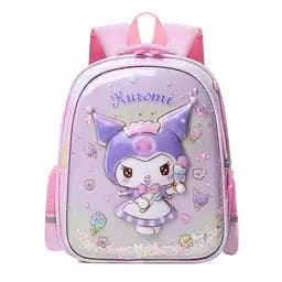 Рюкзак Kuromi, твердый корпус, 2 отделения, 2 боковых кармана, 1 внутренний, C71647 (в ассортименте)