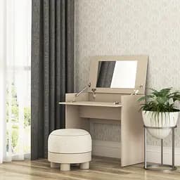 Трюмо с зеркалом в спальню MebelStar Нео 80x43x75,2 см Кашемир (MBS-1014)