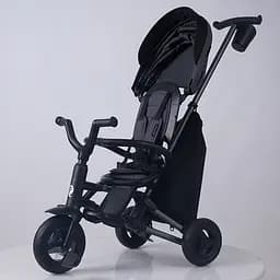 Велосипед складаний триколісний дитячий Qplay Nova+ Rubber Ultimate Black (S700-13Nova+UltimateBlack) - мініатюра 8