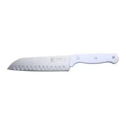 Набір ножів Bergner Naturally з підставкою білий зі сріблястим (BG-39245-WH) - мініатюра 4