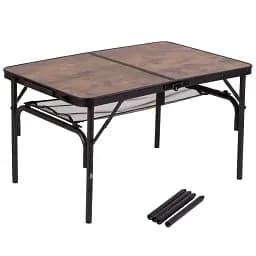 Стіл Bo-Camp Decatur 90x60 cm Black/Wood look (1404200) - мініатюра 2
