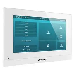 Відеодомофон 7” WiFi Akuvox C313WE White SIP Linux (87-00059) - мініатюра 3