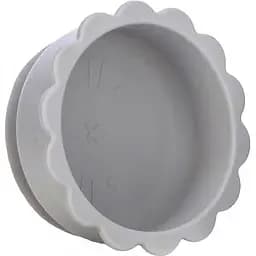 Силіконова дитяча миска FreeOn Bear сіра (46323)