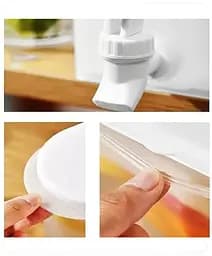 Функціональний диспенсер Semi Dispenser 2л з дозатором, White для води лимонаду та соку - мініатюра 8